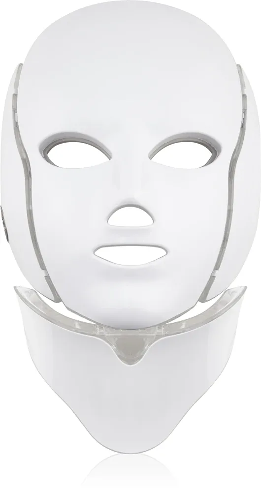 Маска LED для лица и шеи PALSAR7 LED Mask Face and Neck White с 192 диодами LED, 1 шт