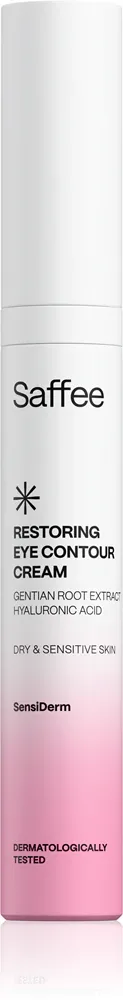 Saffee SensiDerm Restoring Eye Contour Cream - Крем против темных кругов под глазами, 15 мл