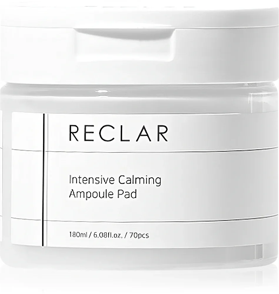 RECLAR Calming Ampoule Pads - Крем для лица с отшелушивающими частицами, 70 шт