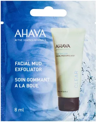 AHAVA Time To Clear - Грязевый пилинг для лица, 8 мл