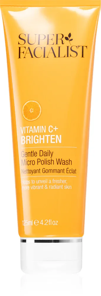 Super Facialist Vitamin C+ Brighten - Осветляющий пилинг для лица, шеи и декольте, 125 мл