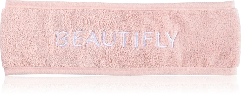 Повязка для волос Beautifly Hair Treatment band, для косметических процедур, 1 шт Pink