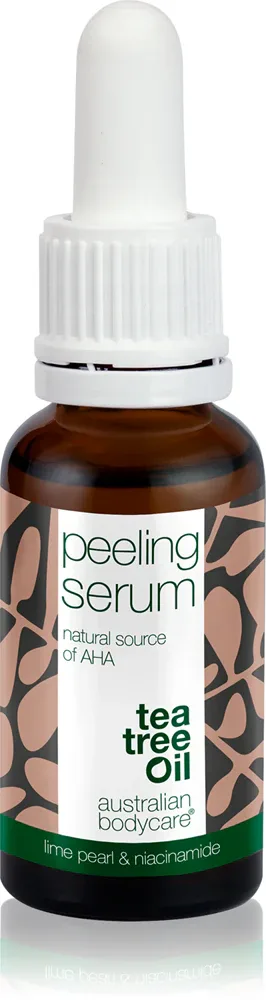 Сыворотка-пилинг для лица Australian Bodycare Tea Tree Oil AHA отшелушивающая, с ниацинамидом, 30 мл