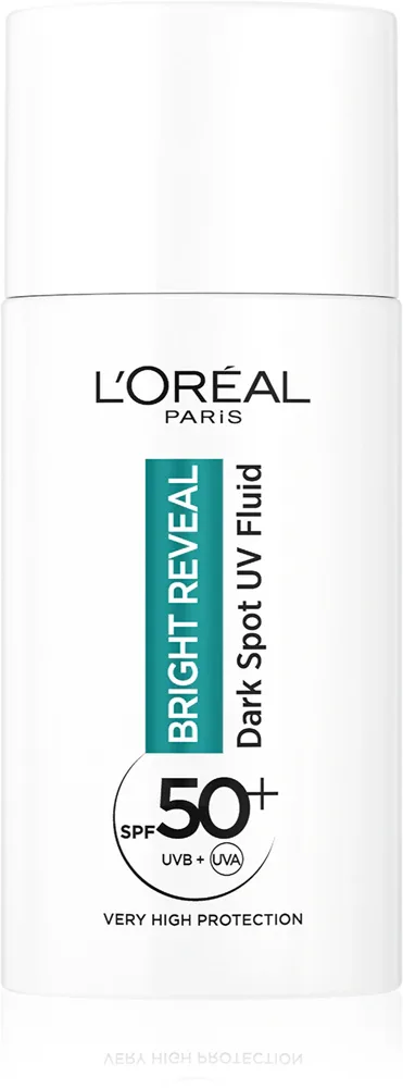L’Oreal Paris Bright Reveal - Солнцезащитный флюид против пигментации SPF 50+, 50 мл