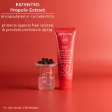 Apivita Bee Sun Safe Hydra Fresh Face Gel-Cream SPF30 - Увлажняющий крем-гель SPF 30, 50 мл — фото 6