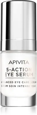 Apivita 5-Action Eye Serum - Интенсивная сыворотка для области вокруг глаз, 15 мл