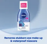 Средство для снятия макияжа с глаз NIVEA Aqua Effect двухфазное, для водостойкого макияжа, 125 мл — фото 2