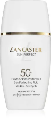 Флюид для лица Lancaster Sun Perfect Sun Perfecting Fluid SPF 50, с тонирующими пигментами, 30 мл