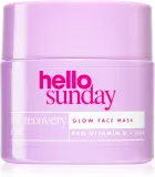 hello sunday the recovery one - Маска для лица, осветляющая кожу днем и ночью, 50 мл — фото 1