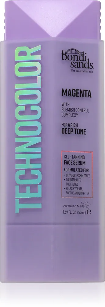 Bondi Sands Technocolor Magenta - Сыворотка для лица с автозагаром, 50 мл