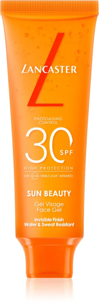 Lancaster Sun Beauty Face Gel - Матирующий гель для лица SPF 30, 50 мл