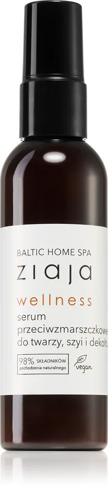 Сыворотка для лица Ziaja Baltic Home Spa Wellness против морщин, для лица, шеи и декольте, 90 мл