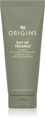 Origins Out Of Trouble 10 Minute Mask To Rescue Problem Skin - Интенсивная маска для мгновенного улучшения внешнего вида кожи, 75 мл