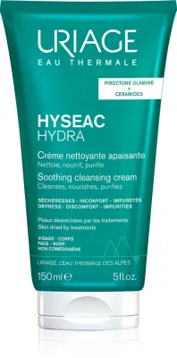 Uriage Hyseac Hydra Soothing Cleansing Cream - Очищающий крем для кожи с несовершенствами, 150 мл