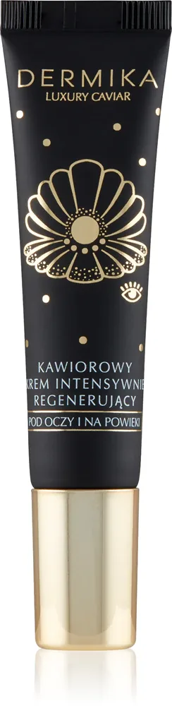 Dermika Luxury Caviar - Интенсивный крем для восстановления кожи вокруг глаз, 15 мл