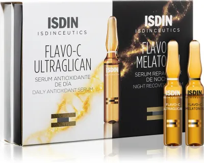ISDIN Isdinceutics Flavo-C Day and Night - Сыворотка для лица на день и ночь, 1 шт
