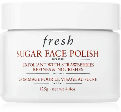 fresh Sugar Face Polish - Сахарный пилинг для лица, 125 мл