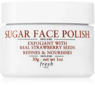 fresh Sugar Face Polish - Сахарный пилинг для лица, 30 г