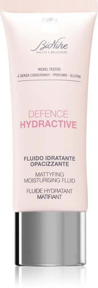 BioNike Defence Hydractive - Матирующий увлажняющий флюид для лица, 40 мл