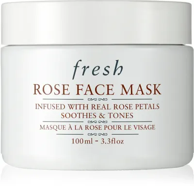 fresh Rose Face Mask - Увлажняющий крем для лица с экстрактом розы, 100 мл