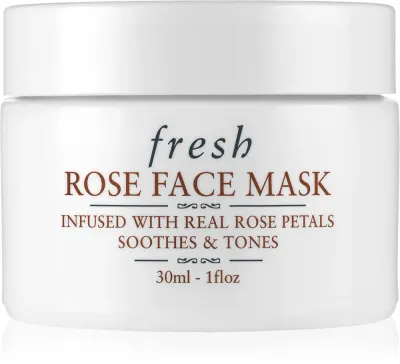 fresh Rose Face Mask - Увлажняющий крем для лица с экстрактом розы, 30 мл