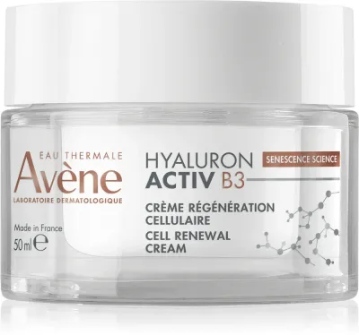 Avene Hyaluron Activ B3 Cell Renewal Cream - Крем для лица, омолаживающий клетки кожи, 50 мл, 50 мл (AVE02491)