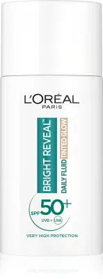 Крем для лица L’Oreal Paris Bright Reveal тонирующий, выравнивающий тон, с ниацинамидом, 50 мл SPF 50+