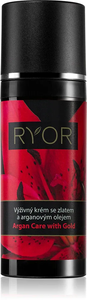 RYOR Argan Care with Gold - Крем питательный с золотом и аргановым маслом, 50 мл