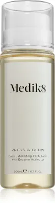 Medik8 Press & Glow - Тоник для лица с эксфолирующим и очищающим действием, 200 мл