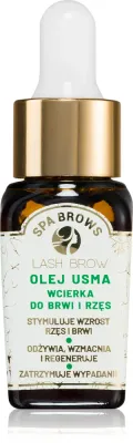 Масло для ресниц и бровей Lash Brow Spa Brows с маслом усмы и жожоба, с пипеткой, 10 мл
