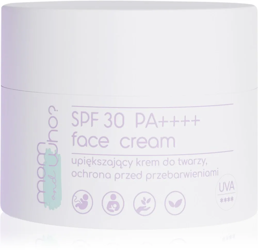 Nacomi Mom & Who - Крем увлажняющий для беременных и кормящих женщин SPF 30, 50 мл