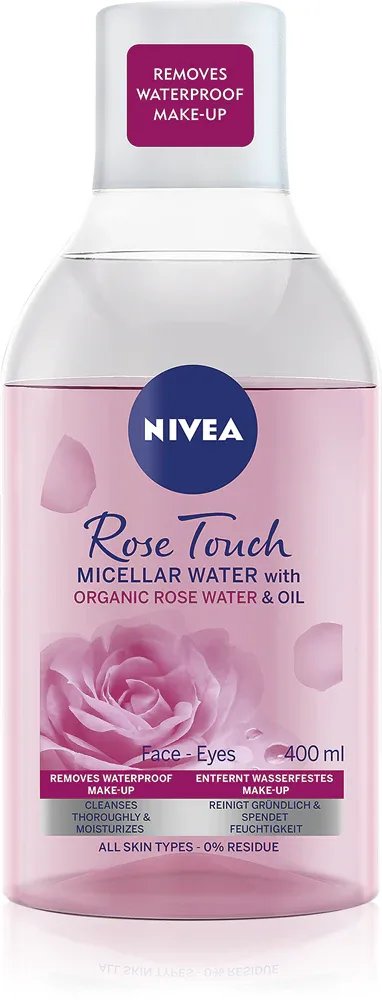 NIVEA Rose Touch - Двухфазная мицеллярная вода, 400 мл