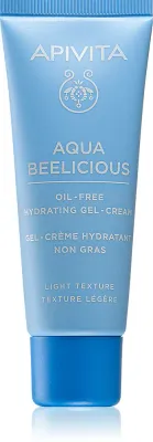 Apivita Aqua Beelicious Oil-Free Hydrating Gel-Cream Light - Увлажняющий крем-гель без масла, 40 мл