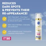 NIVEA Luminous - Крем для лица против пигментации SPF 50, 40 мл — фото 2
