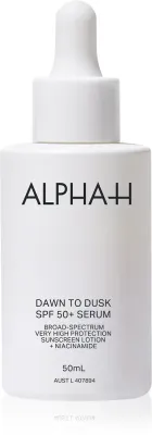 Alpha-H Dawn to Dusk - Легкое сыворотка SPF 50+, 50 мл