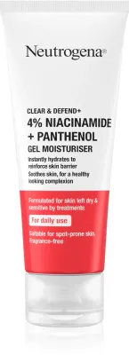Neutrogena Clear & Defend+ - Крем для лица увлажняющий, 50 мл