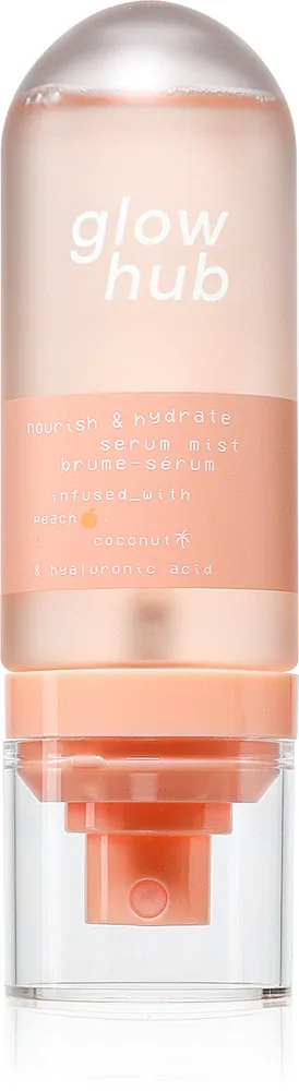 Glow Hub Nourish & Hydrate - Сыворотка увлажняющая и питательная с экстрактом персика, 90 мл