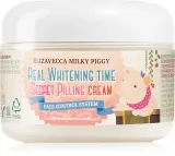 Elizavecca Milky Piggy Real Whitening Time Secret Pilling Cream - Увлажняющий крем с эффектом пилинга, 100 мл — фото 1