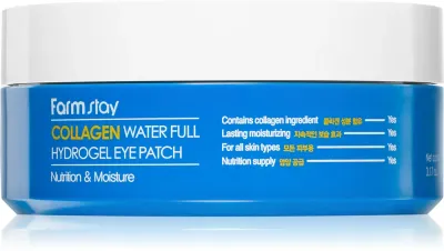 Farmstay Collagen Water Full - Гидрогелевая маска вокруг глаз, 60 шт