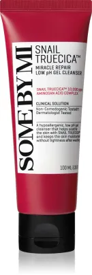 Some By Mi Snail Truecica Miracle Repair Low pH Cel Cleanser - Очищающий успокаивающий гель для жирной и проблемной кожи, 100 мл