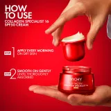 Vichy Liftactiv Collagen Specialist 16 SPF 50 - Крем защитный на день против старения кожи SPF 50, 50 мл — фото 4