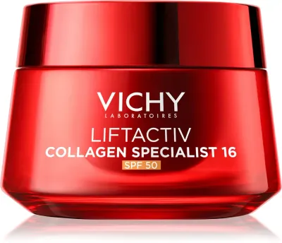 Vichy Liftactiv Collagen Specialist 16 SPF 50 - Крем защитный на день против старения кожи SPF 50, 50 мл, 50 мл (VCH08491)