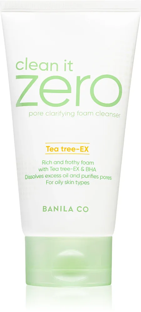 Banila Co. clean it zero pore clarifying - Кремовая пенка для очищения кожи и уменьшения пор, 150 мл