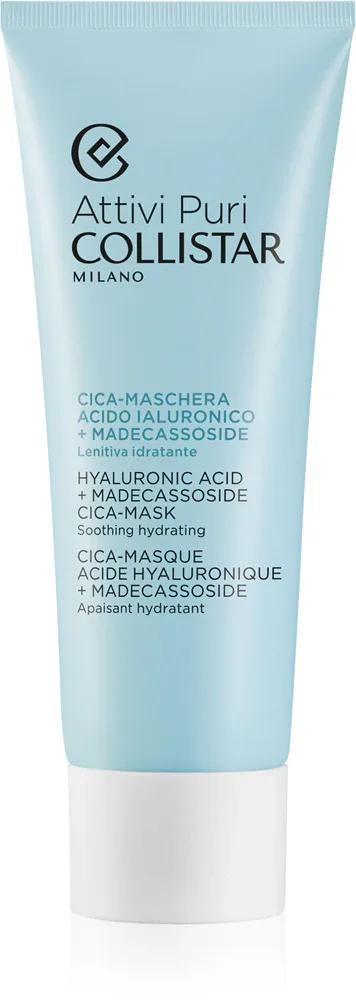 Collistar HYALURONIC ACID + MADECASSOSIDE CICA-MASK - Крем для лица с интенсивным действием гиалуроновой маски, 75 мл