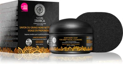 Natura Siberica Wild Herbs and Flowers - Глубоко очищающее детокс-мыло для лица, 120 мл