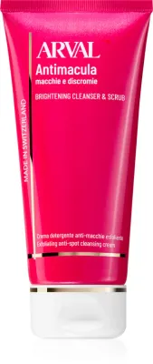 Arval Antimacula Brightening Cleanser & Scrub - Крем для очищения и пилинга с осветляющим эффектом, 175 мл
