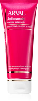 Arval Antimacula Brightening Cleanser & Scrub - Крем для очищения и пилинга с осветляющим эффектом, 75 мл