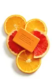 Carbon Theory Facial Cleansing Bar Vitamin C & Caffeine - Очищающее мыло для лица с витамином C Orange, 100 г — фото 2