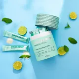 Добавка к пище Aura Herbals Colladrop Beauty collagen HMG 10 000 mg в порошке, с морским коллагеном, 30 шт вкус mohito — фото 2