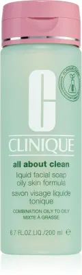 Clinique Liquid Facial Soap Oily Skin Formula - Жидкое мыло для жирной и смешанной кожи